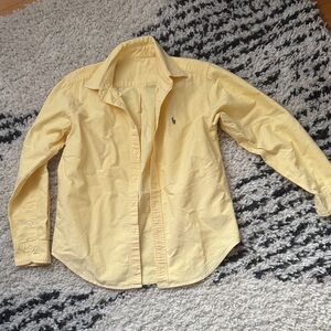 Polo by Ralph Lauren Men's Casual Yellow Shirt